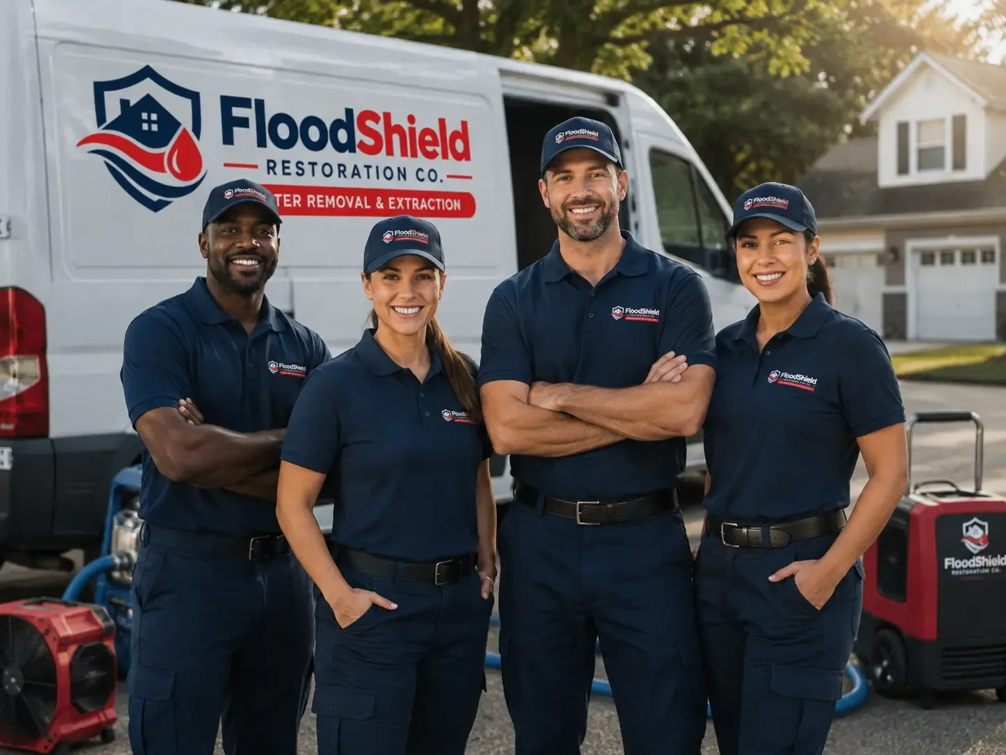 Flood Damage Restoration company in University Park, IA